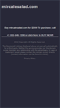 Mobile Screenshot of mircalesalad.com